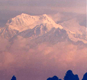 Mt Kanchenjunga, the tallest peak in the Indian Himalayas. Pic Author