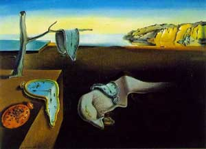 A painting by Salvador Dali