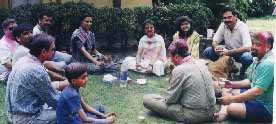 Holi, the Indian spring festival of colors.