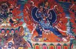 Where Buddhism has mixed with Tantrism