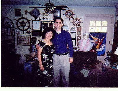 A pic of my ma and me after I graduated. I will always be her little boy*Smile*