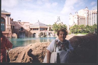 That's me in front of Atlantis.  It is so beautiful.