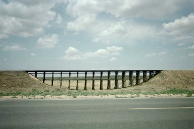 Along Route 56 in Southwest Kansas, July 2004.