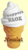 Ice cream cone from Tehanu via Leger's Ice Cream Shoppe benefitting ROAK.