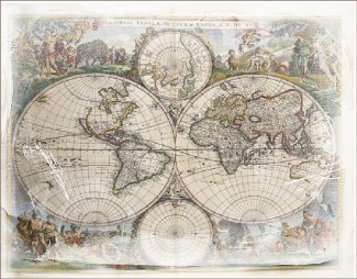 Four Quadrants - World Map - Writing.Com