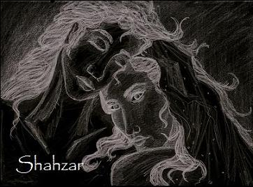 Sketch of Shahzar and Belshing Inverted