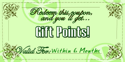 Gift Points Coupon