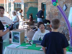 Some youngsters wanted a book but couldn't buy one