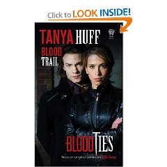 Cover of  Blood Ties  one of the Blood Series books by Tanya Huff.