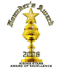 A fabulous honor from 'The Rising Stars'. 