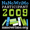 With permission from Nanowrimo.org for 2009 participants