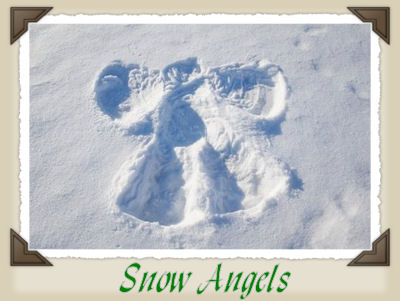 An image for the poem Snow Angels