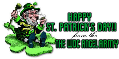 Happy St. Patrick's Day from the Angel Army!