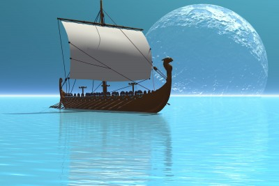 Longboat for Port Raid