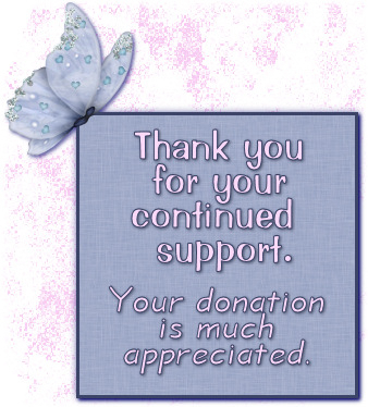 Thank you for your donation! legerdemain creations