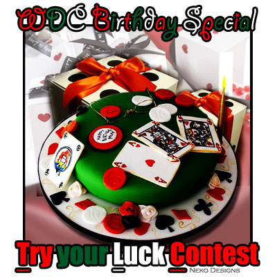 A banner for the WDC B-day Special of Try your Luck Contest -- made by the talented Neko!!