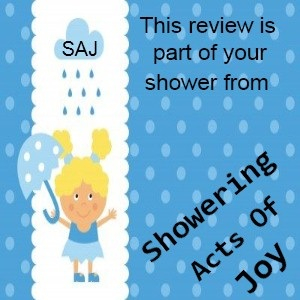 Part of Your Shower--blue polka dots by Whome