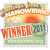 2011 NaNoWriMo Winner Certification Badge