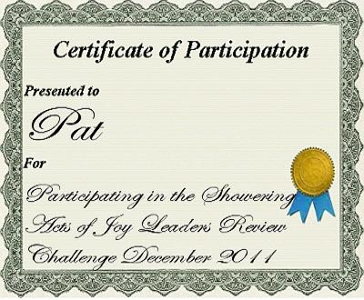 SAJ Leader Review Certificate