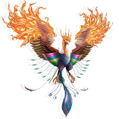 A phoenix bird