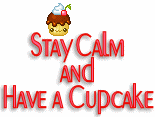 Stay Calm Cupcake 