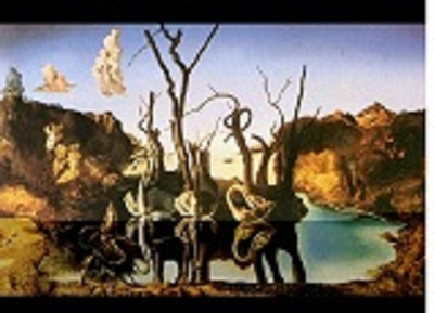 a Salvador Dali painting