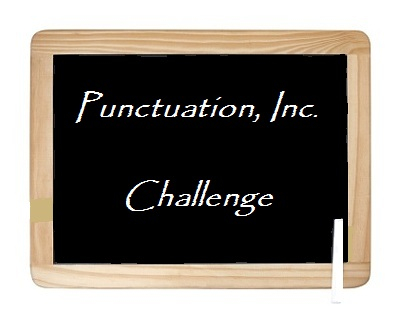 Punctuation, Inc. Challenge on Chalkboard