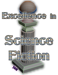 An award for excellent pieces of writing of the science fiction genre.