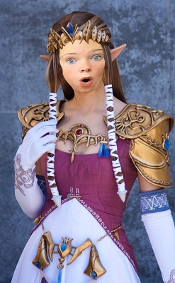 Princess Zelda Surprised