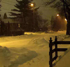 Snowy Street