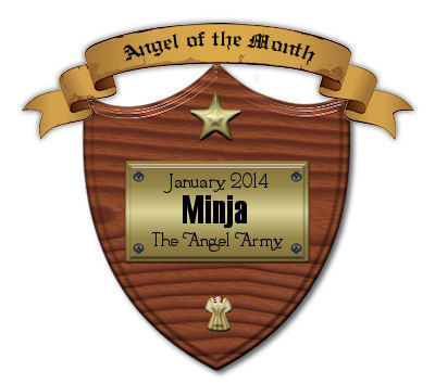 My first award from wdc angel army