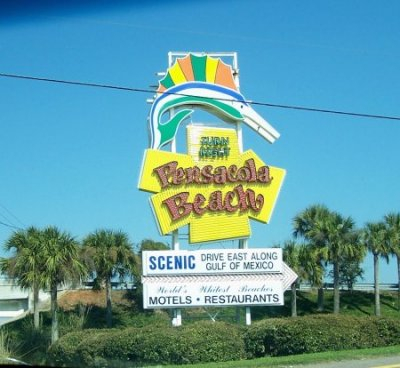 PensacolaBeachSign