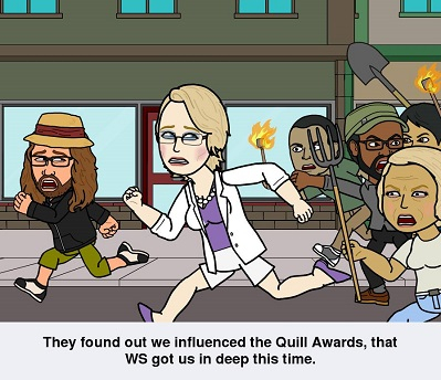 Vote for your favorites in the Quill Awards!