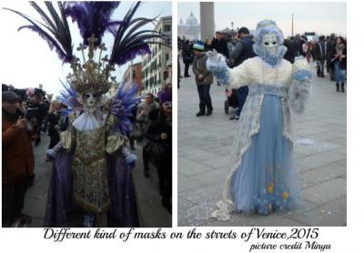 Masks on Carnival