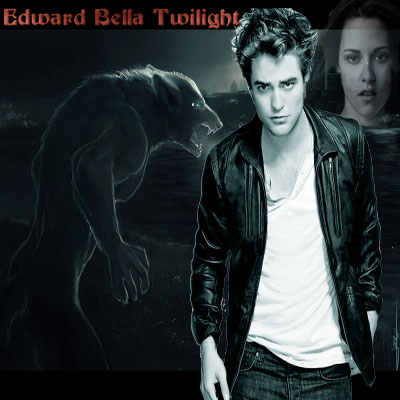Neat image of Edward, Bella and a wolf image by best friend Angel.