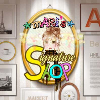 A banner I made for my signature shop!