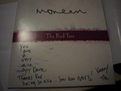 3/07 Autographed record by .moneen.