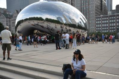 At Chicago's Millennium Park