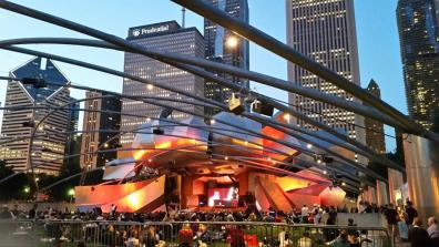 At the Millennium Park, Chicago