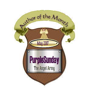 My plaque for being chosen as Angel Army Author of the Month.