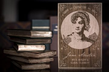 Jane Austen and books image Sig.