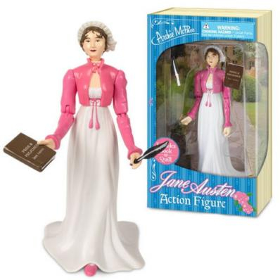 My Jane Austen Doll I ordered complete with P&P Book and Quill. One of my favorite items