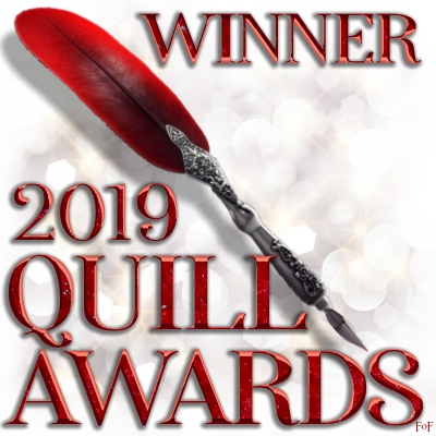A signature for exclusive use of winners at the 2019 Quill Awards