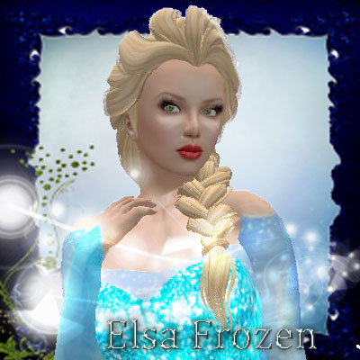 Another beautiful Sig of Elsa from Frozen by best friend Angel.