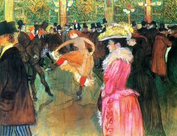 Painting by Henri de Toulouse-Lautrec