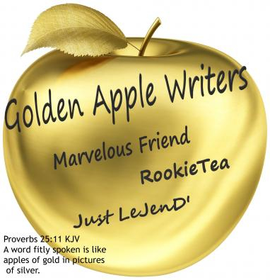 An image for the Golden Apple Writers team for the 21 WDC Birthday Bash Blog Relay