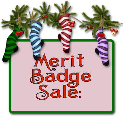 For Merit Badge Sale 