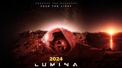 Movie poster for the Sci-Fi Thriller, "Lumina"