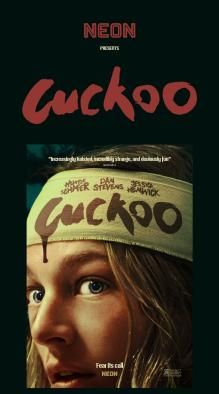 Movie Poster for the horror movie "Cuckoo"