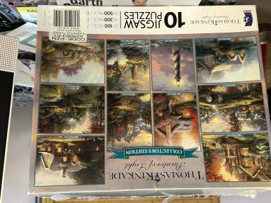 Thomas Kinkade puzzle box